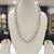 Grey mother of pearl necklace-sets