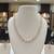 Pink pearl necklace-sets