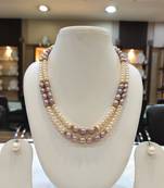 Multicolor pearl necklace-sets