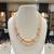 Pink pearl necklace-sets