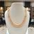 White pearl necklace-sets