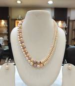 Multicolor pearl necklace-sets