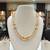 Pink pearl necklace-sets