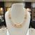 Pink pearl necklace-sets