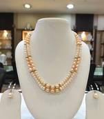 Multicolor pearl necklace-sets