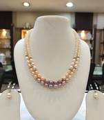 Multicolor pearl necklace-sets