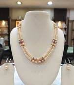 Multicolor pearl necklace-sets
