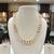 White pearl necklace-sets
