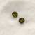 Green diamond earrings
