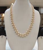 White pearl necklace-sets