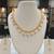 White pearl necklace-sets