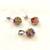 Multicolor diamond pendants