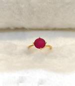Red diamond rings