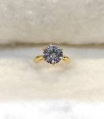 White diamond rings