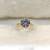 White diamond rings