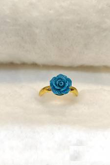 Blue coral rings