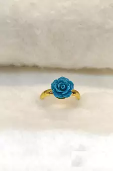 Blue coral rings