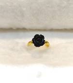 Black coral rings