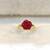 Red coral rings