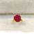 Red coral rings