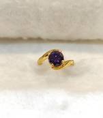 Blue diamond rings