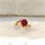 Red diamond rings