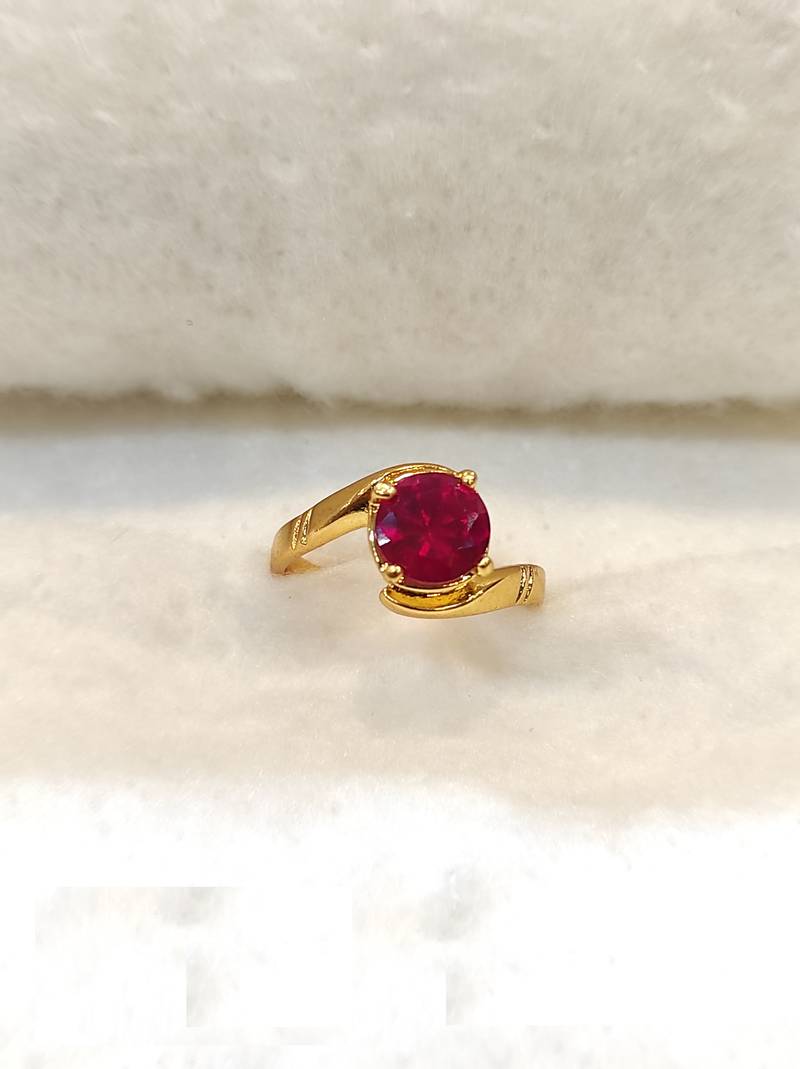 Red diamond rings
