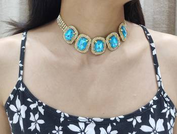 Turquoise Choker Set 2