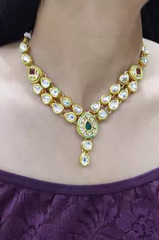 Golden Necklace Set