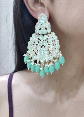 Mint Green Earrings 2