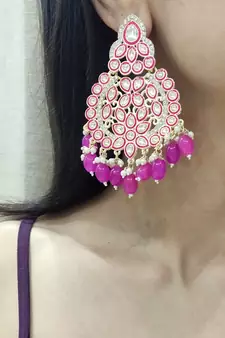 Hot Pink Earrings