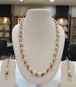 Multicolor pearl necklace-sets