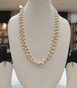White pearl necklace-sets
