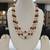 Red pearl necklace-sets