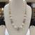 White pearl necklace-sets