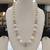White pearl necklace-sets