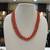 Red coral necklace-sets