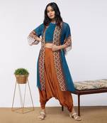 Elements Printed Co-Ord Set With Jacket