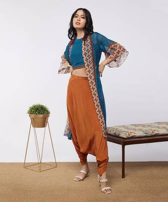 Elements Printed Co-Ord Set With Jacket 2