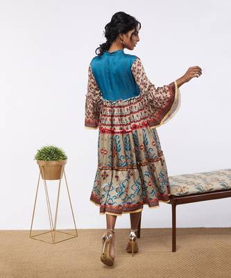 Elements Printed Tiered Dress 5