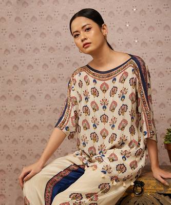 Sarouk Printed Embroidered Co-Ord Set 4