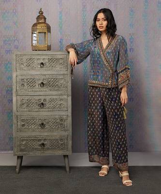 Ikaya Embroidered Angarkha Set 1