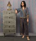 Ikaya Embroidered Angarkha Set