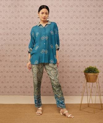 Bandhej Printed Co-Ord Set 4