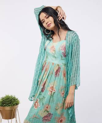 Blooming Bud Printed Sharara Set 3