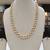 White pearl necklace-sets