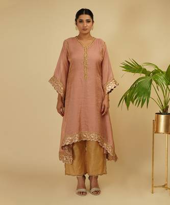 3 PIECE HAND EMBROIDERED KAFTAAN KURTA SET 2