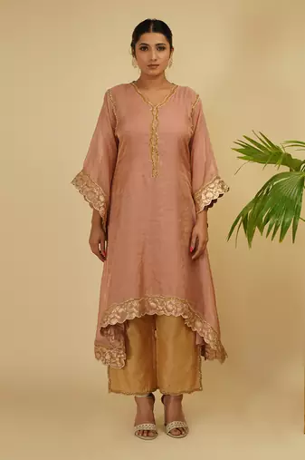 3 PIECE HAND EMBROIDERED KAFTAAN KURTA SET