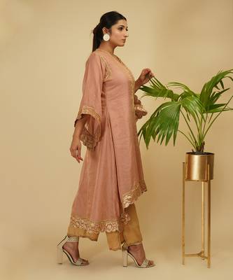3 PIECE HAND EMBROIDERED KAFTAAN KURTA SET 3