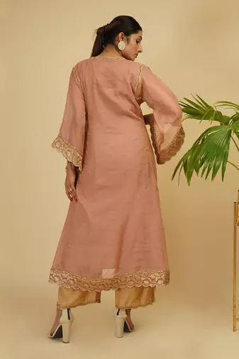 3 PIECE HAND EMBROIDERED KAFTAAN KURTA SET